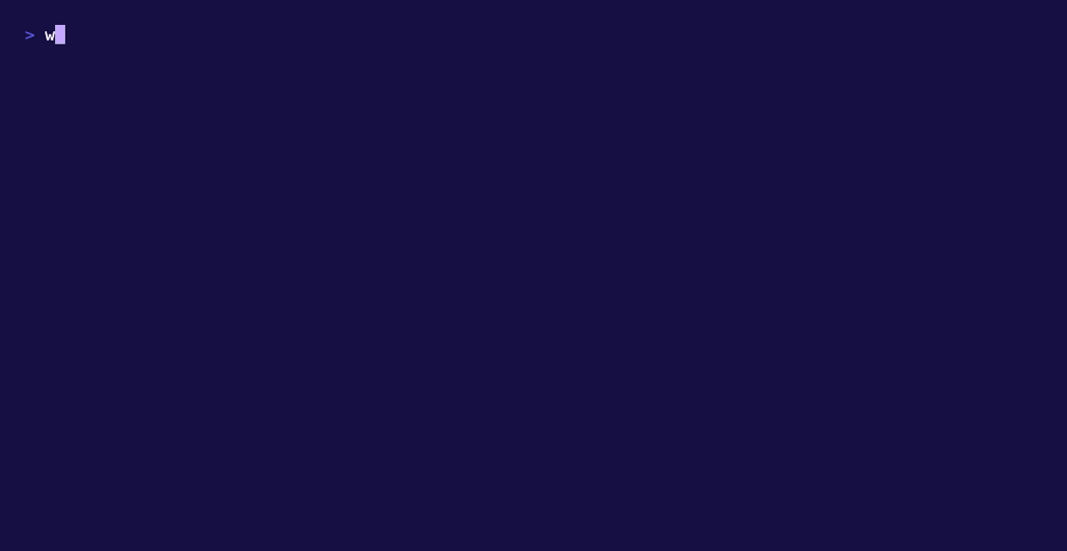 Opening and moving through Wago's interactive version selector